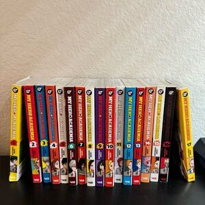 My Hero Academia Books 1-17